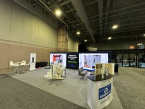 Garaventa Lift and Savaria booth at NAEC 2024